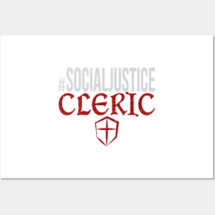 #SocialJustice Cleric - Hashtag for the Resistance Posters and Art